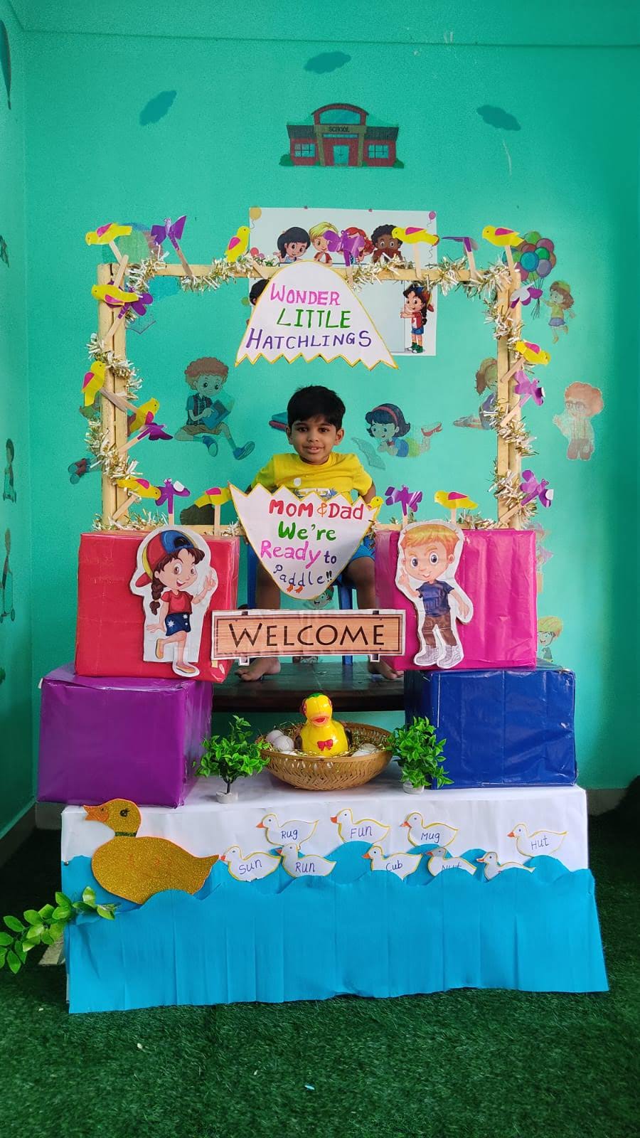 Happy children at Wonder Zone preschool